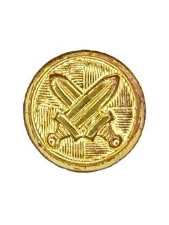 Uniformknopf 15 mm Gold