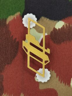 Kragenspiegel Panzersoldat / Kanonier Panzerhaubitze bis 1995, Variante 2