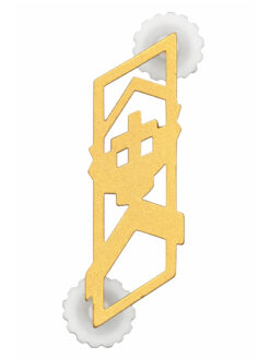 Gradabzeichen (05) Wachtmeister Ord. 1990, Variante 1