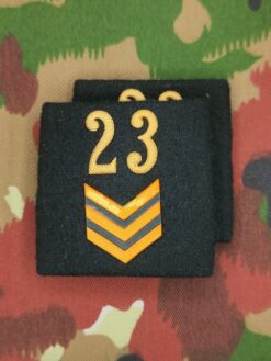 Schulterpatten Ord. 1949 HD (3) Funktionsstufe 1, Bat 23, Set