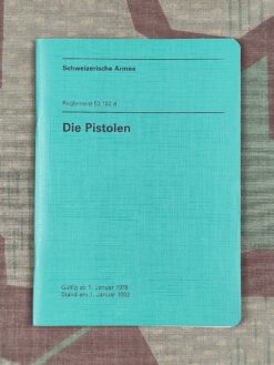 Reglement 53.102 d, Die Pistolen, Stand 1992
