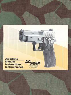 Anleitung SIG SAUER P226, 1984
