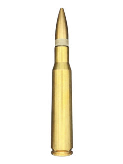12.7 mm Maschinengewehr Manipulierpatrone aus Messing (.50 BMG), Variante 1, neu