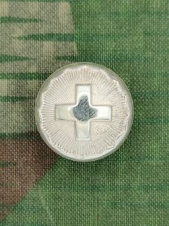 Uniformknopf Ord. 1898 für Offiziere, 20.3 mm, Silber, Huguenin