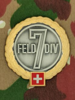 Béretemblem Felddivision 7 Goldkranz, Variante 2