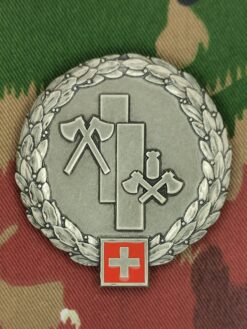 Béretemblem Lehrverband Genie/Rettung 5, Variante 2