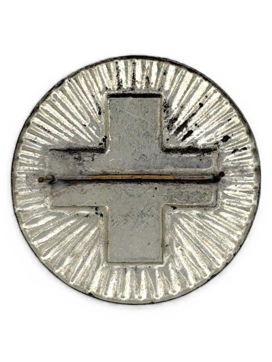 Kokarde zu Tschako Ord. 1869 für Truppeneinheiten der Sanität, mit Draht – Bild 2