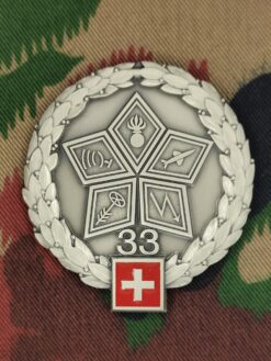 Béretemblem Fliegerabwehrbrigade 33, Variante 1