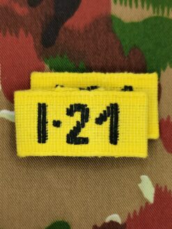 Achselschlaufen Panzergrenadierschule 21, Kp 1, Set