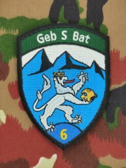 Verbandsabzeichen Geb S Bat 6 Kp 4