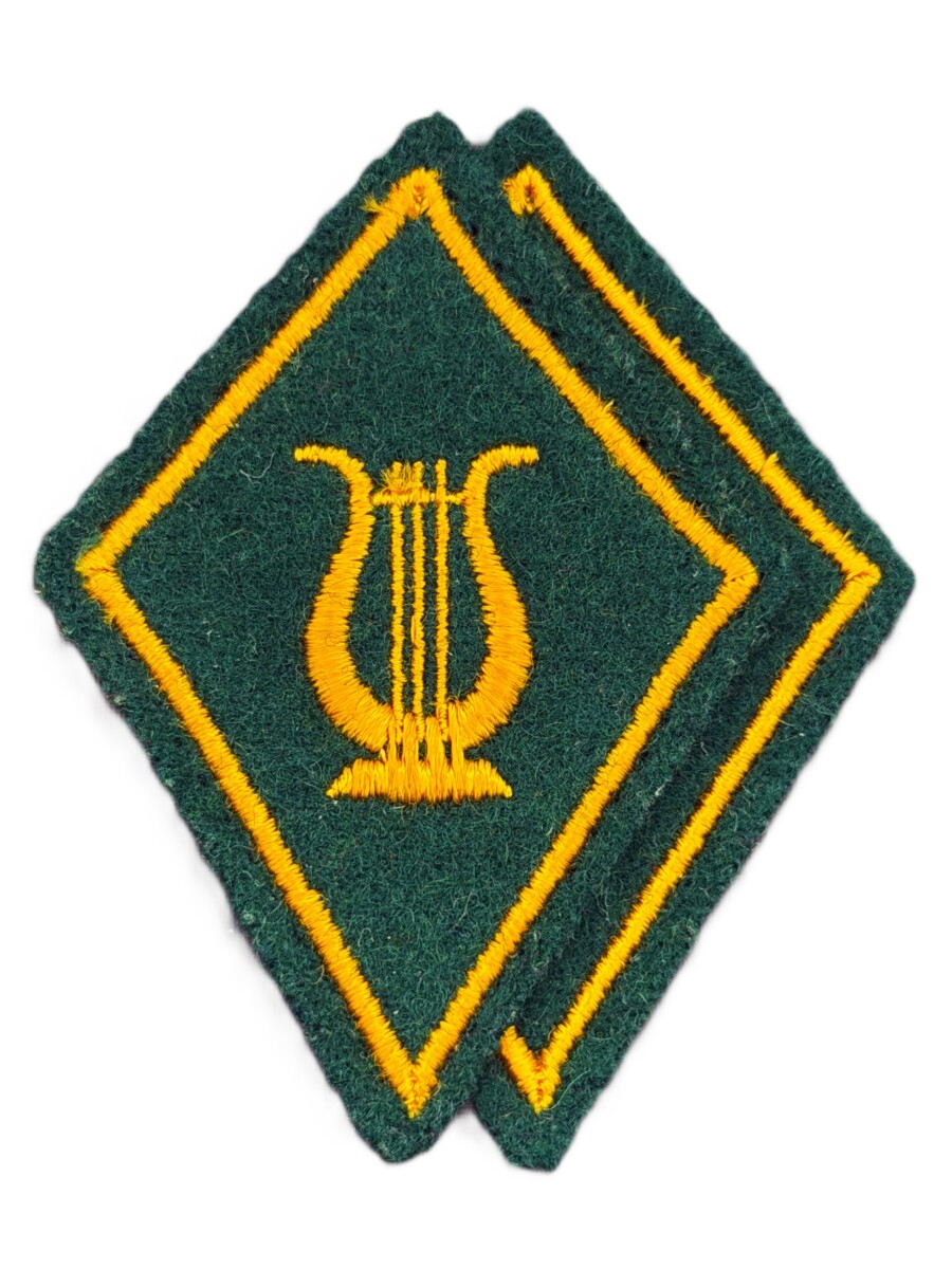 Kragenspiegel Trompeter / Tambour Ord. 1972, Set, Variante 1