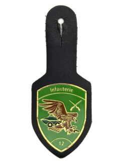 Brusttaschenanhänger Infanterieschule 12