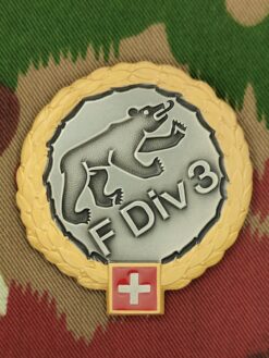 Béretemblem Felddivision 3 Goldkranz, Variante 2