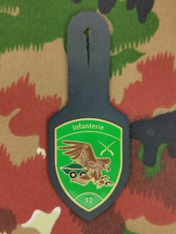 Brusttaschenanhänger Infanterieschule 12