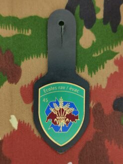 Brusttaschenanhänger Ecoles rav / évac 45