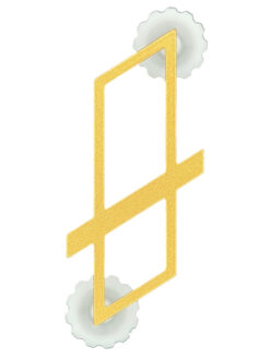 Gradabzeichen (14) Leutnant Ord. 1990, Variante 1