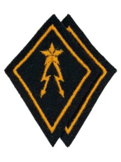 Kragenspiegel Telegraphen Ord. 1949, Set