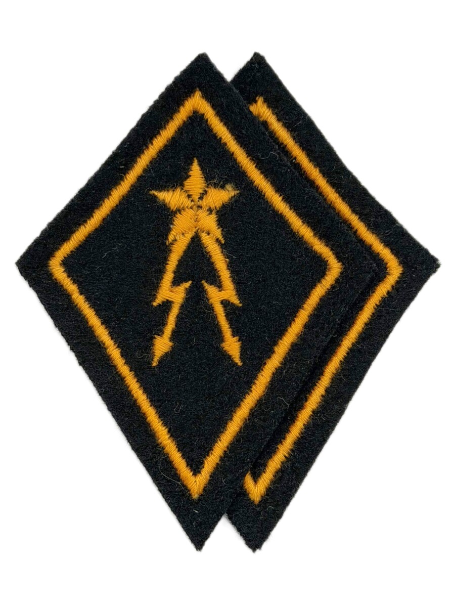 Kragenspiegel Telegraphen Ord. 1949, Set