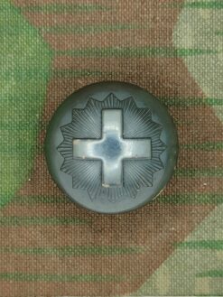 Uniformknopf Ord. 1898/1914 für Mannschaft, 21.3 mm, gebläut, W. SCHAERER