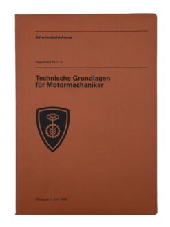 Reglement 65.71 d, Technische Grundlagen für Motormechaniker, 1992