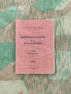 Reglemente 1936 – 1951, Deutsch