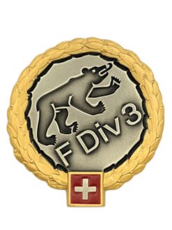 Béretemblem Felddivision 3 Goldkranz, Variante 2