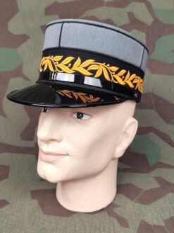 Mütze Ord. 1949 (08) Brigadier, feiner Stoff, Grösse 57, risa