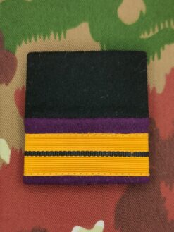 Schulterpatte Ord. 1949 (18) Oberstleutnant, aus Militärjustiz, Variante 2