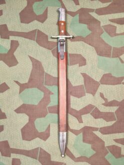 Sägebajonett Ord. 1914, Elsener Schwyz, mit Lederscheide, zu K31