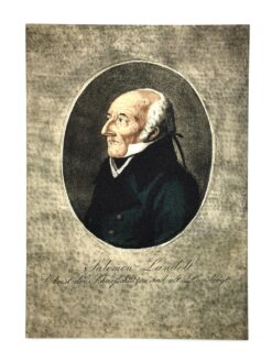 Buch, Salomon Landolt Obrist der Scharfschützen und alt Landvogt