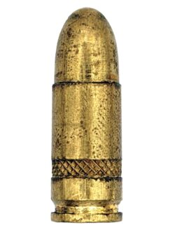 9 mm Pistole Manipulierpatrone aus Messing
