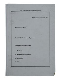Merkblatt 52.20/III d, Die Nachbarstaaten, 1975