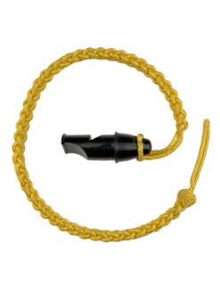 Signalpfeifenschnur mit Pfeife gelb