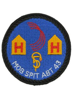 Verbandsabzeichen Mob Spit Abt 43 Stabskp