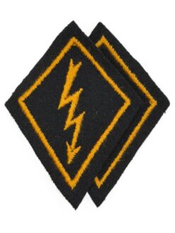 Kragenspiegel Funker Ord. 1949, Variante 1, Set