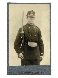 Foto Infanterie, (01) Füsilier, Füs Bat 028, Kp 1, Bern, um 1880