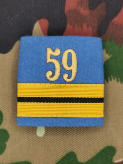 Schulterpatte Ord. 1949 (18) Oberstleutnant, Bat 59