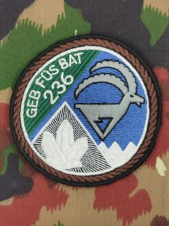 Verbandsabzeichen Geb Füs Bat 236 Kp 2