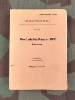 Reglement 65.701 d, Der Leichte Panzer 51 Fahrzeug, 1966