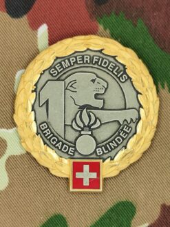 Béretemblem BRIGADE BLINDÉE 1 Goldkranz