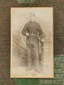 Foto Artillerie, (01) Kanonier, F Bttr 2, Genf, um 1895