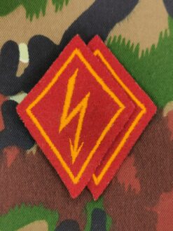 Kragenspiegel Übermittlungssoldat Set Ord. 1964, Variante 2