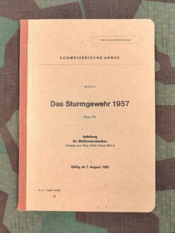 Reglement 65.2/X d, Das Sturmgewehr 1957, 1962