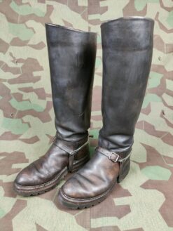 Stiefel für Kavallerie Offiziere mit Sporen