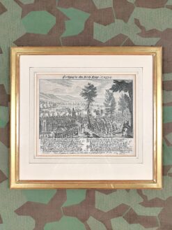 Neujahrskupferstich 1736, Fortsetzung des alten Zürich-Kriegs, von Ao. 1443, Reproduktion