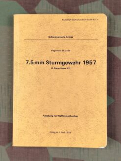 Reglement 65.343 d, 7,5 mm Sturmgewehr 1957 (7,5mm Stgw 57), 1978