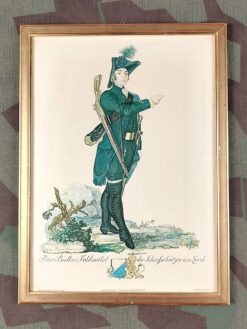 Bild Zürcher Scharfschützen Feldweibel, 1792, Feyerabend