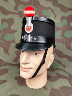 Tschako Ord. 1888, (0) Füsilier Bataillon 061 Kompanie 5, Nidwalden, Landsturm, Grösse 54