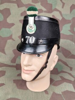 Tschako Ord. 1888/98, (0) Füsilier Bataillon 070 Kompanie 2, Thurgau, Landsturm, Grösse 55