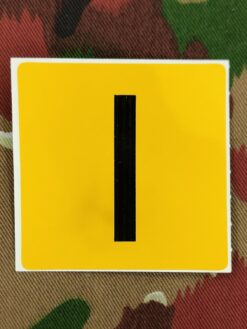 Aufkleber (07) Chef Schutzraumabteil